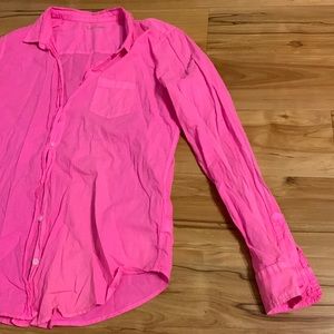 Lilly Pulitzer pink button down